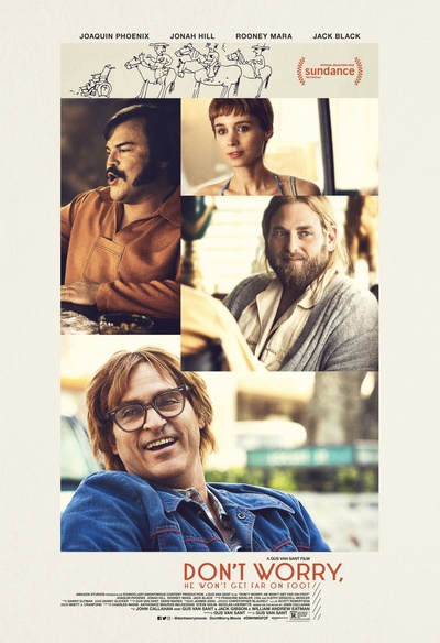 Affiche du film Don't Worry, He Won't Get Far on Foot