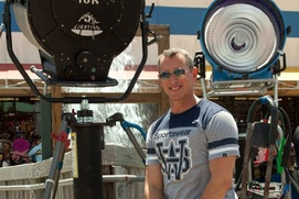 Sur le plateau du film Rock of Ages Sur le plateau du film Rock of Ages