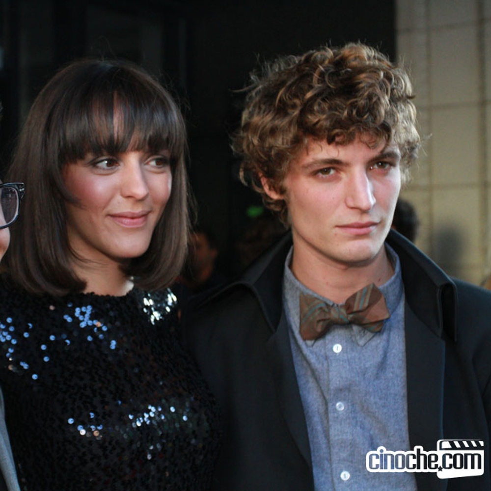 Sur le tapis rouge du film Les amours imaginaires