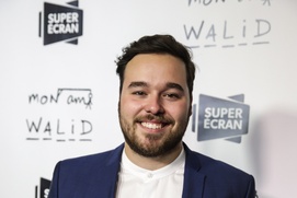 Sur le tapis rouge du film Mon ami Walid