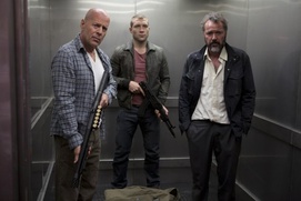 Une scène du film A Good Day to Die Hard Une scène du film A Good Day to Die Hard
