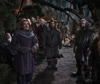 Une scène du film The Hobbit: An Unexpected Journey