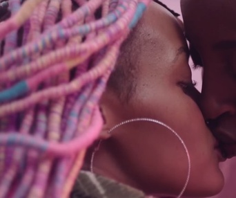 Une scène du film Rafiki