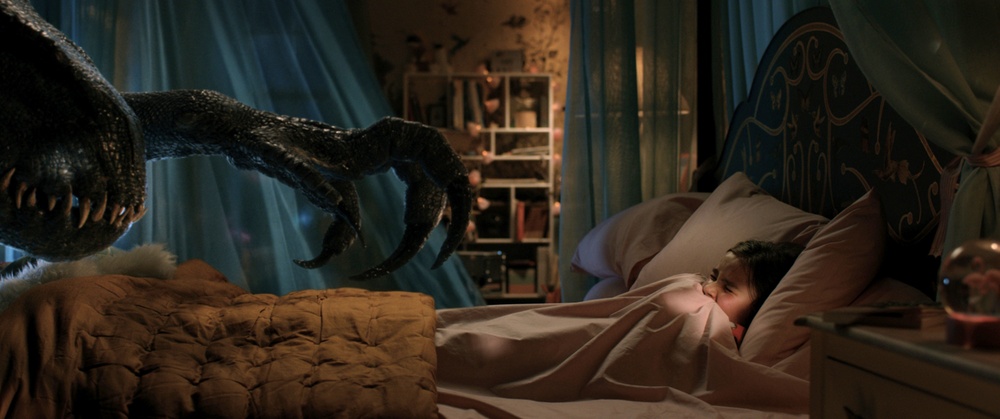 Une scène du film Jurassic World: Fallen Kingdom