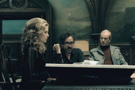 Sur le plateau du film Dark Shadows Sur le plateau du film Dark Shadows
