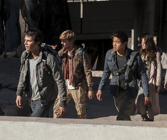Une scène du film Maze Runner: The Scorch Trials