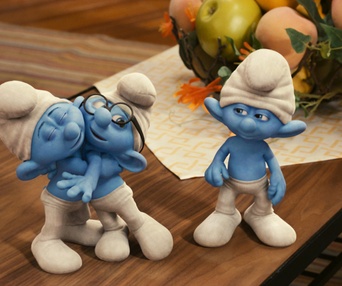 Une scène du film The Smurfs