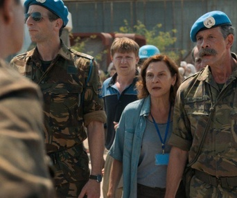 Une scène du film Quo vadis, Aida?