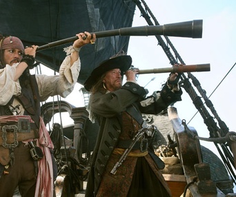 Scène du film Pirates des Caraïbes : Jusqu'au bout du monde