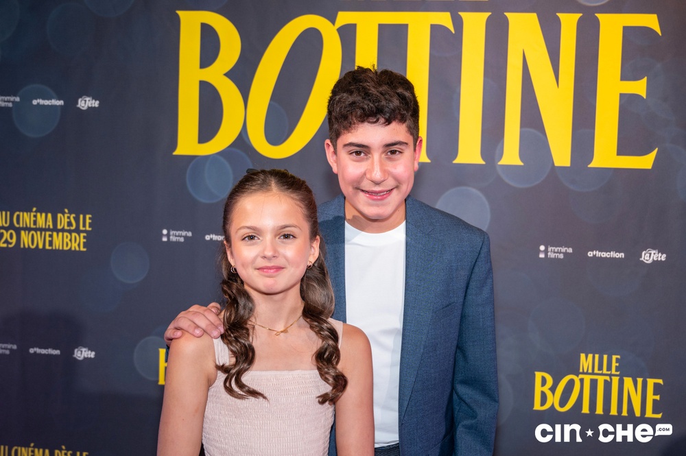 Tapis rouge du film Mlle Bottine