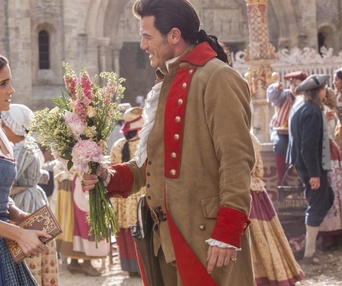 Une scène du film Beauty and the Beast