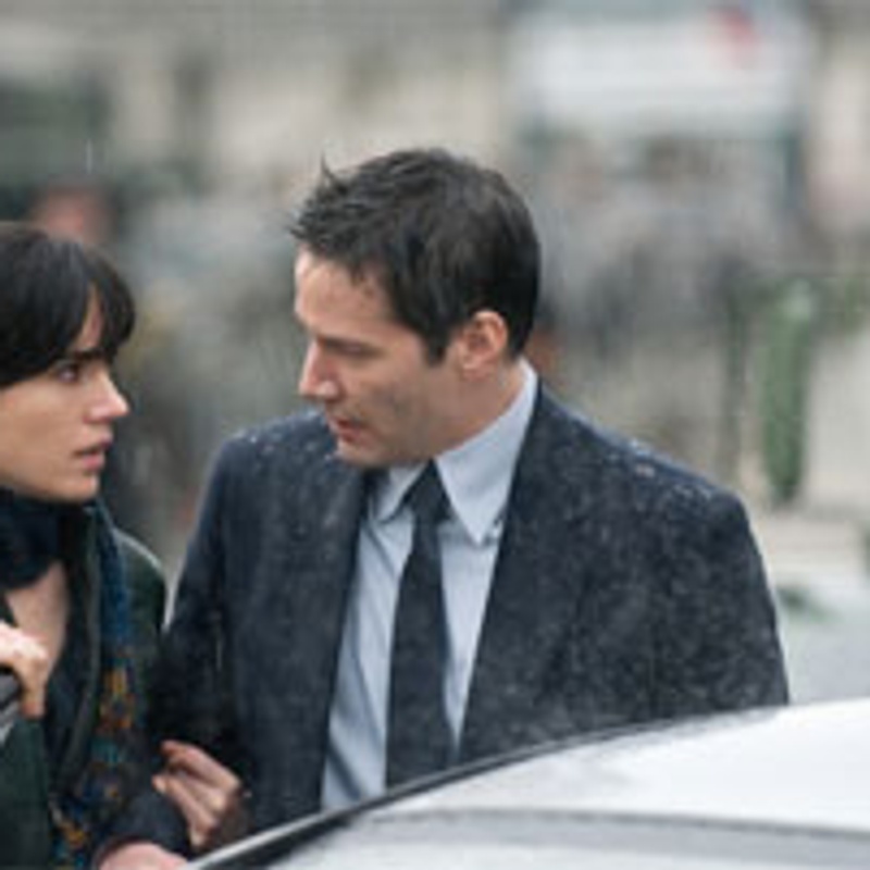 Jennifer Connelly et Keany Reeves dans Le jour où la terre s'arrêta