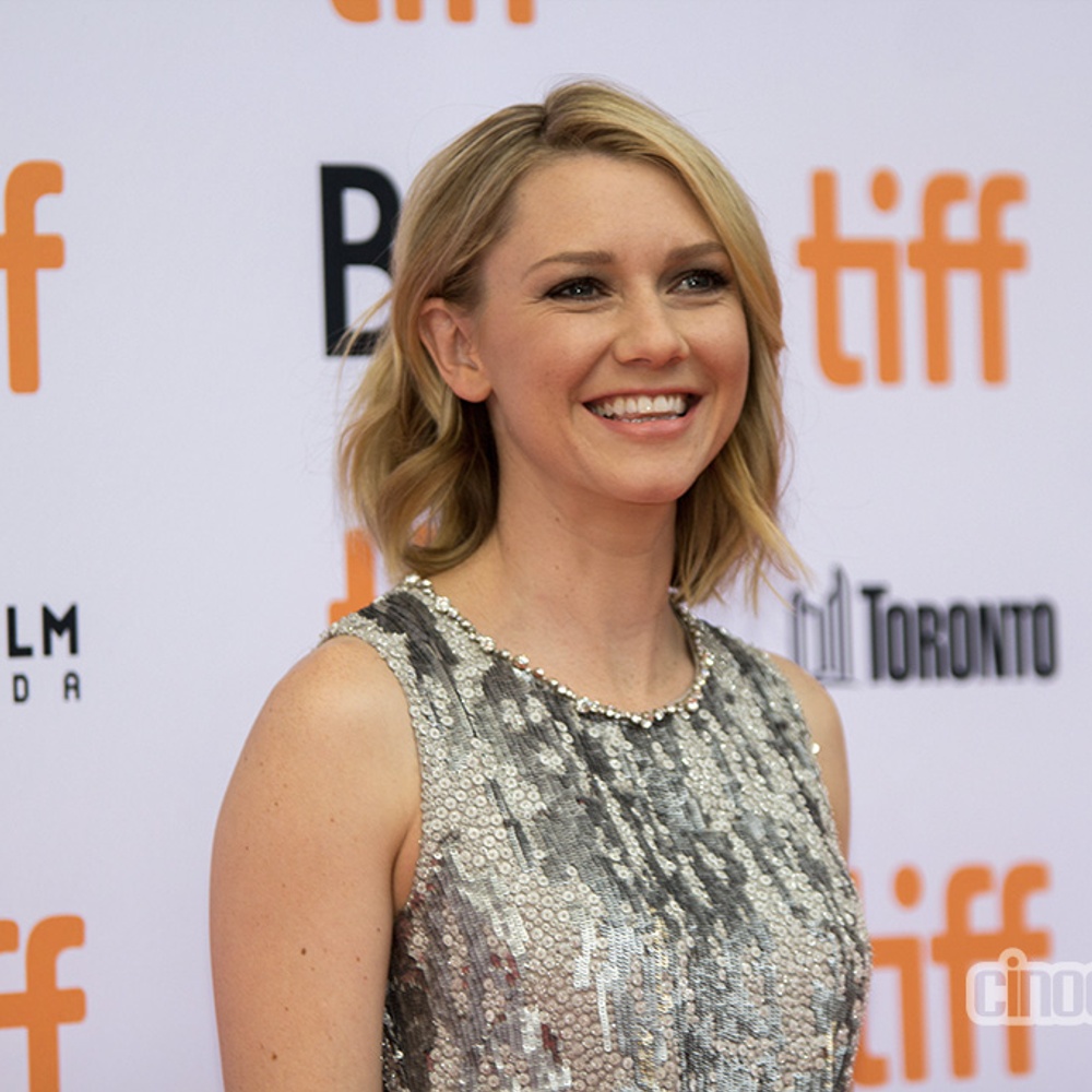Sur le tapis rouge du film American Pastoral