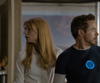 Une scène du film Iron Man 3