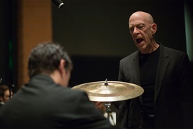 Une scène du film Whiplash Une scène du film Whiplash