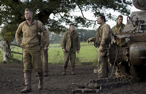 Une scène du film Fury