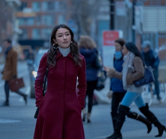 Une scène du film The Voyeurs