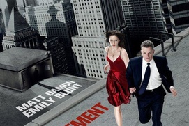 Affiche du film The Adjustment Bureau Affiche du film The Adjustment Bureau