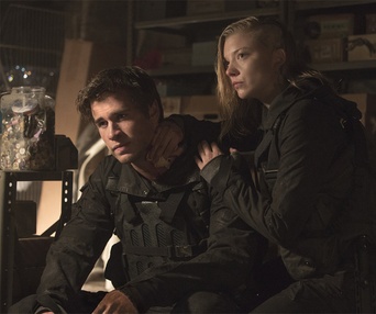 Une scène du film The Hunger Games: Mockingjay - Part 2