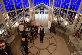 Une scène du film Death on the Nile