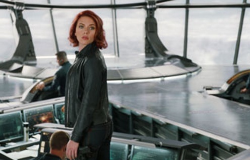 Scarlett Johansson dans The Avengers
