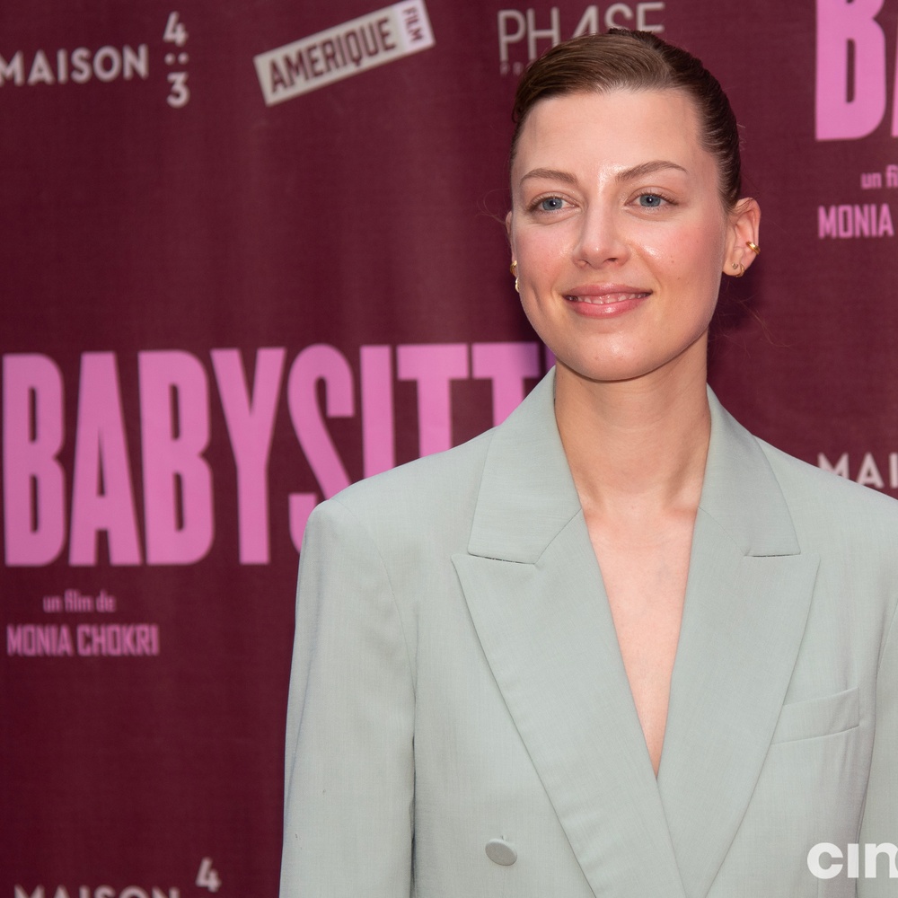 Sur le tapis rouge du film Babysitter