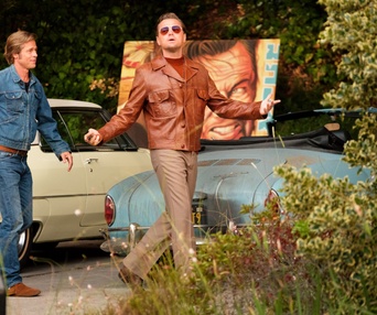 Une scène du film Once Upon a Time in Hollywood