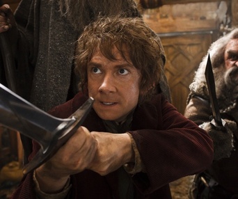 Une scène du film The Hobbit: The Desolation of Smaug