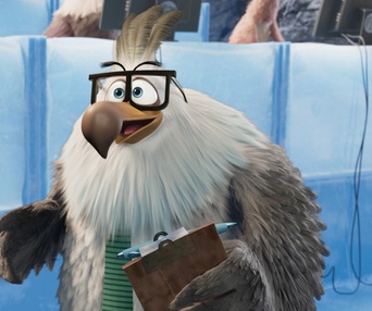 Une scène du film The Angry Birds Movie 2