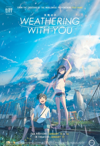 Affiche du film Weathering with You