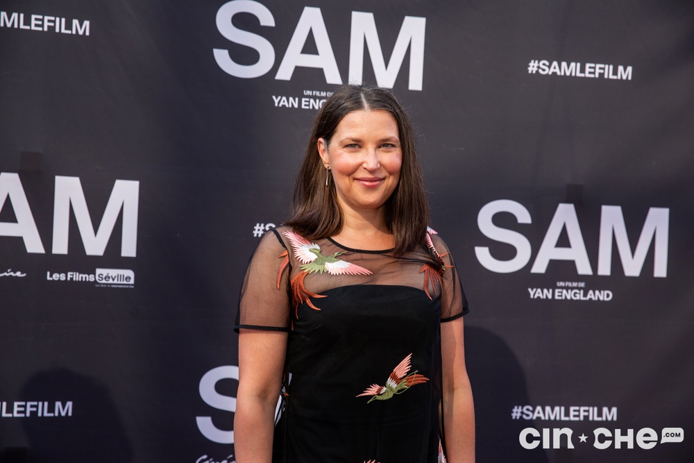 Sur le tapis rouge du film Sam