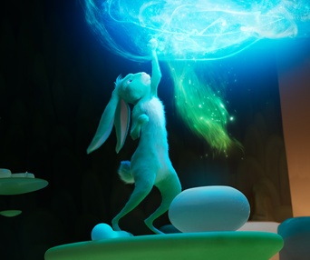 Une scène du film Over the Moon