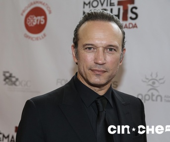 Sur le tapis rouge du film Hochelaga, Terre des âmes