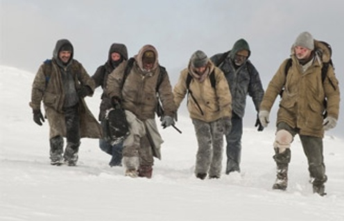 Une scène du film The Grey