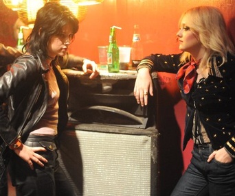 Une scène du film The Runaways