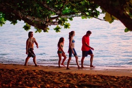 Une scène du film The Descendants