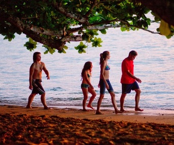 Une scène du film The Descendants