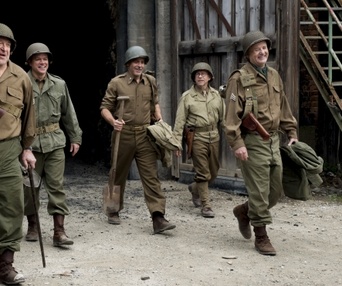 Une scène du film The Monuments Men