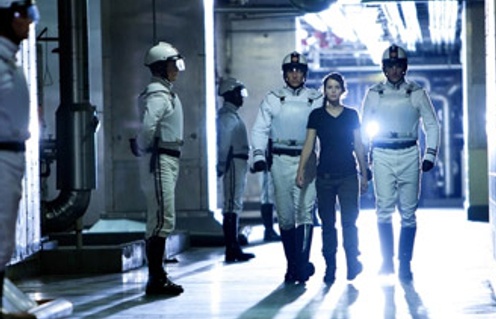 Une scène du film The Hunger Games