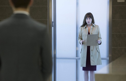 Une scène du film Fifty Shades of Grey