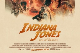 Affiche du film Indiana Jones and the Dial of Destiny Affiche du film Indiana Jones and the Dial of Destiny