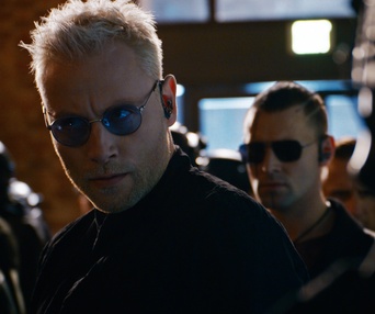 Une scène du film The Matrix Resurrections