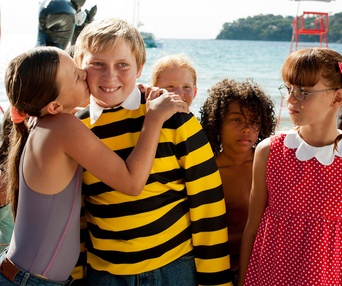 Une scène du film Les vacances de Ducobu
