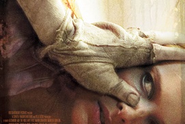 Affiche américaine du film The Hills Have Eyes Affiche américaine du film The Hills Have Eyes