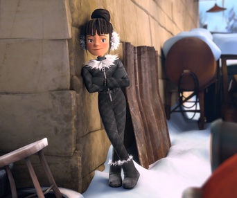 Une scène du film La course des tuques
