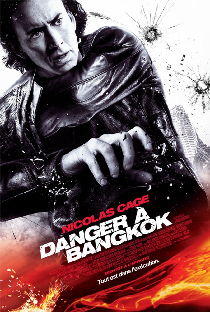 Galerie - Affiche en français de Danger à Bangkok