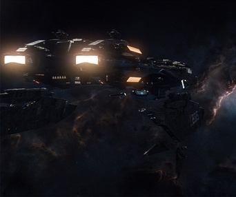 Une scène du film Jupiter Ascending