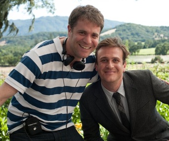 Sur le plateau du film The Five-Year Engagement