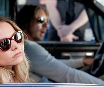Une scène du film Hit and Run
