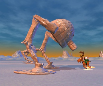 Une scène du film Santa vs. the Snowman in 3D